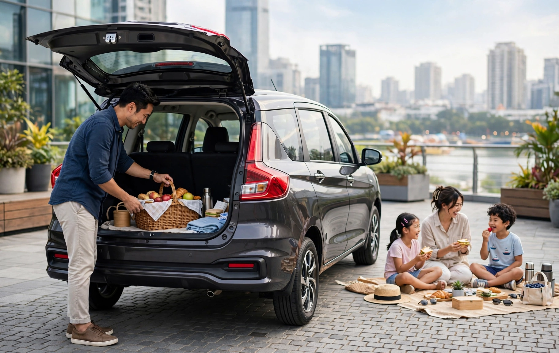 Ertiga Hybrid COOL BLACK
