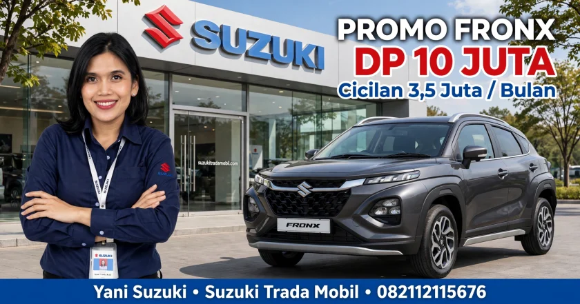 Promo Suzuki Fronx DP 10 Juta